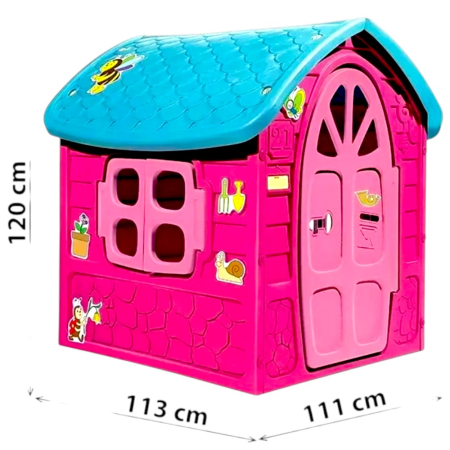 Casuta copii 120x113x111 cm RozDohany [3]