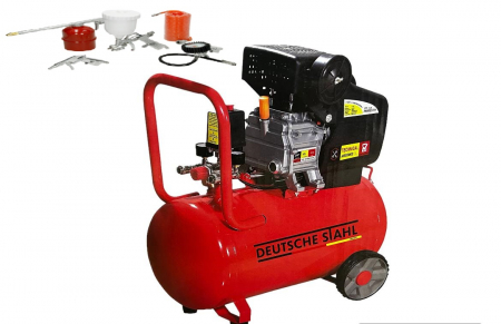 Compresoare Aer - Compresor Aer 50L 1,5Kw 8 Bar plus Accesorii