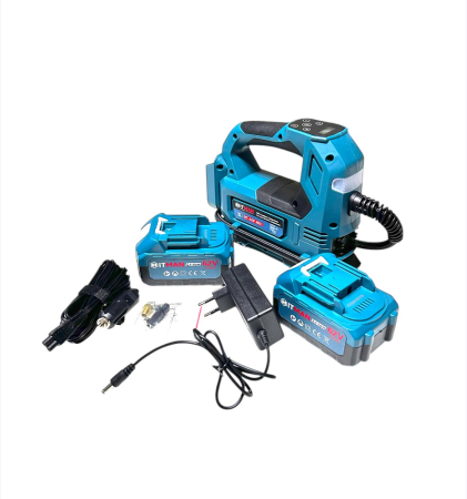 Compresor auto cu acumulator 2x62V 12V HITMAN [1]