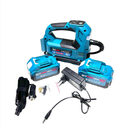 Compresor auto cu acumulator 2x62V 12V HITMAN