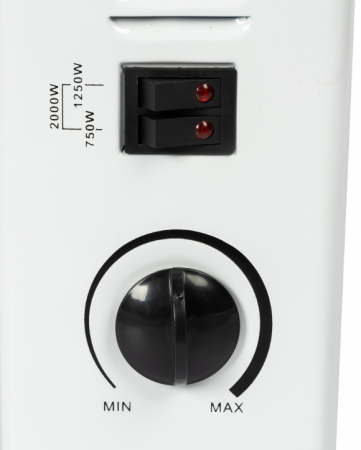 Convector,calorifer electric Detoolz, 2KW, 3 trepte de putere, cu termostat reglabil [4]