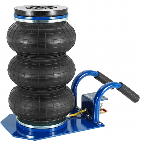 Cricuri Hidraulice Auto - Cric Pneumatic 3,5 T cu 3 perne si cu manere