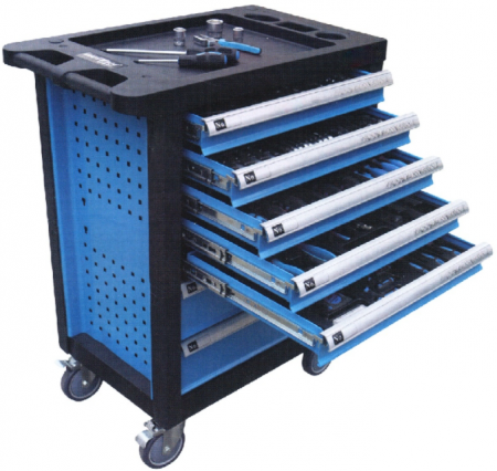 Dulap,Carucior Moller scule 7 sertare si Accesorii