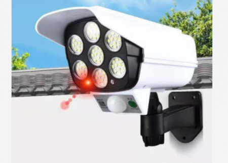 Camera Led Solara Falsa Senzor miscare,Telecomanda