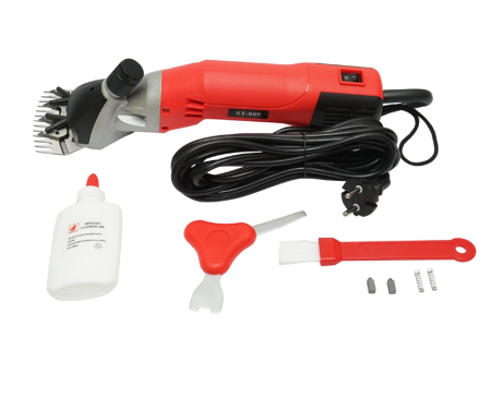 Drujbe - Mașină Profesională de Tuns Oi, Cai, Vaci 500W - 2400 RPM, Cap Aluminiu