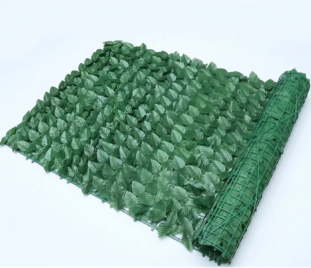 Gard viu artificial verde decorativ cu frunze verzi  300x150cm [0]