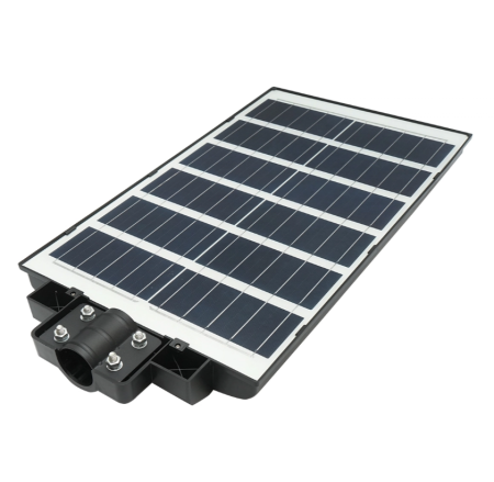 Lampa solara LED iluminat stradal 1200W, 6500K, IP65 cu panou solar senzor de miscare telecomandaa Breckner Germany [6]