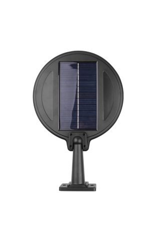 Set 3 bucati Lampa Solara Rotunda cu Senzor de Miscare, Suport Reglabil 360, IPX65 si Telecomanda [2]