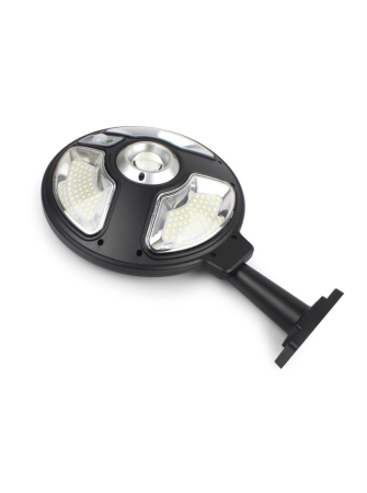 Lampa Solara Rotunda cu Senzor de Miscare, Suport Reglabil 360, IPX65 si Telecomanda [2]