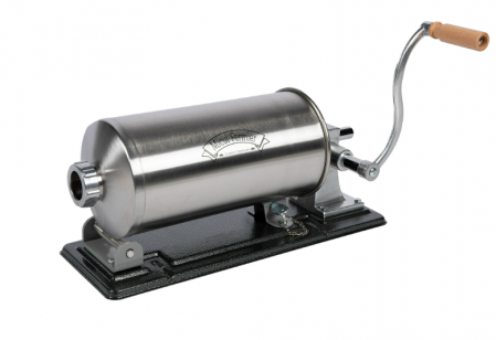 Drujba & Motocoasa & Fierastrau & Circular - Masina de carnati 4kg ORIZONTAL 5 palnii Aluminiu Micul Fermier