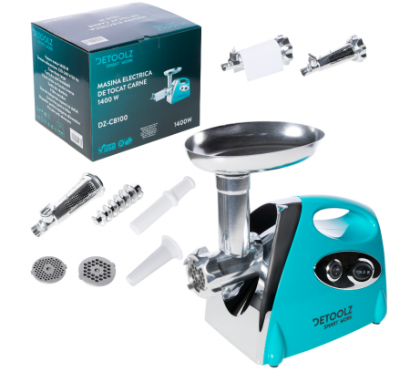 Drujba & Motocoasa & Fierastrau & Circular - Masina electrica de tocat carne 1400W 3 Site