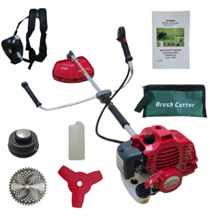 Motocoasa pe benzina 5,7 CP 52 CC