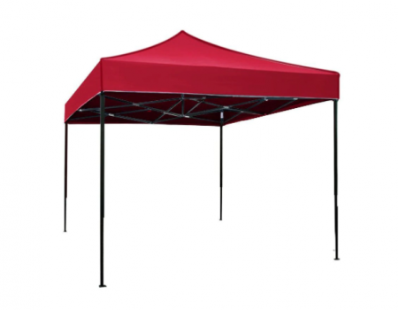 Cort de Gradina Pavilion Pliabil 3x3 Rosu