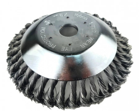 Perie de sarma motocoasa 6"