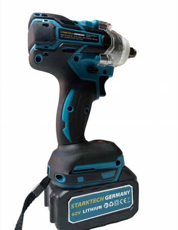 Cheie Pistol Impact 2 Acumulatori 62V 4A 825 Nm  [10]