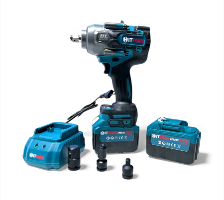 Dulap-Scule-Truse - Cheie  Pistol Impact 2 Acumulatori 88V 8A 2350 Nm HITMAN