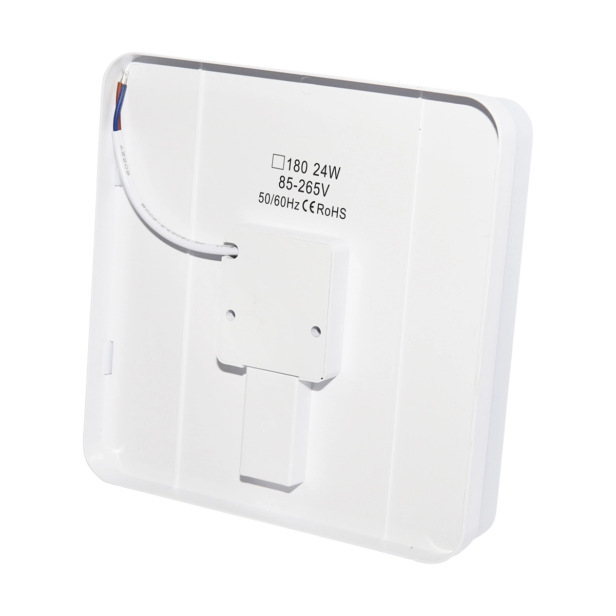 Plafoniera LED 24W, 220V, IP20, 180 mm, corp iluminat patrat interior/exterior rezistent la umezeala Breckner Germany [2]