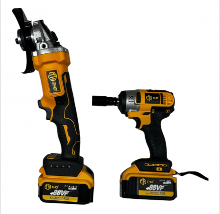 Polizor Unghiular Pistol impact 88V 3Ah M9032 [0]