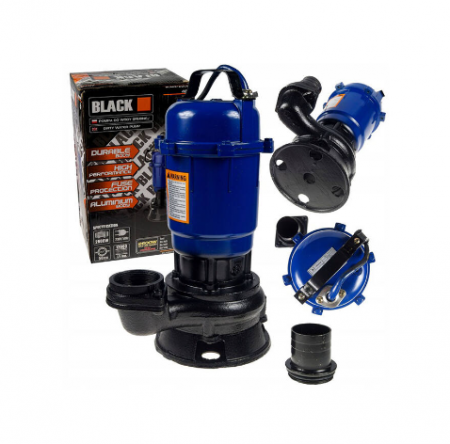 Pompa submersibila apa murdara, Black 2600W