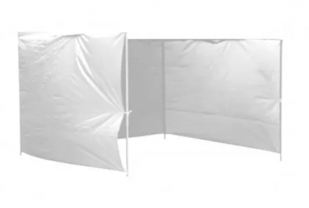 Corturi Pavilioane - Prelata Laterala 9 Metri Alba Cort 3x3