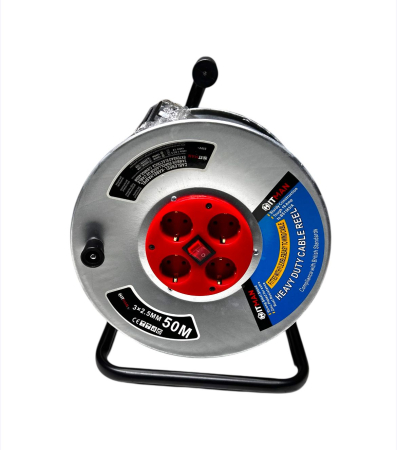 Prelungitor Rola curent Metal 50M 3X2,5 HITMAN [1]