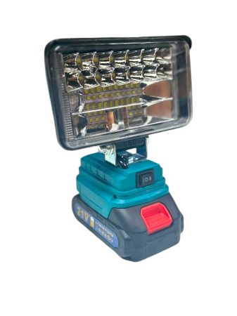 Proiector Led Portabil cu 2 Acumulatori 21V, Lampa de Lucru cu Incarcator, Ultra-Puternic [4]