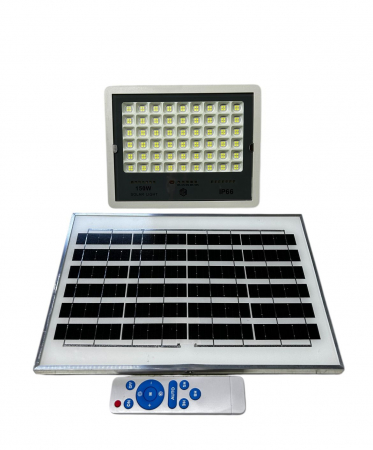 Proiector Solar 150w IP 66 cu panou solar [3]