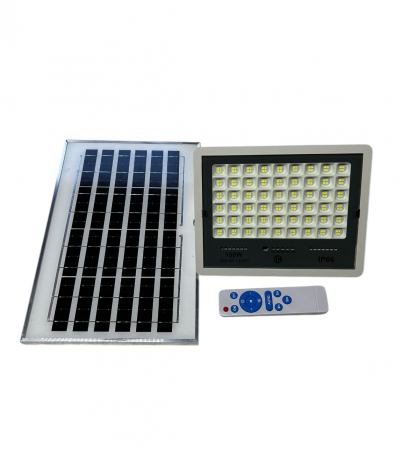 Proiector Solar 150w IP 66 cu panou solar [2]