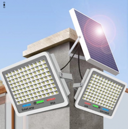 Proiector Solar 300w IP 66 cu panou solar [1]