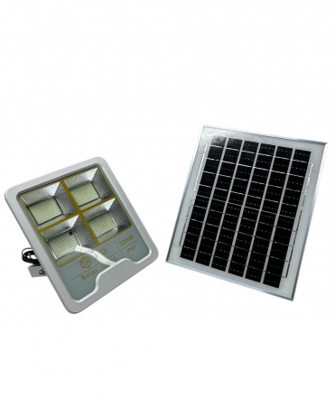 Proiector Solar 200w IP 67 cu panou solar [2]
