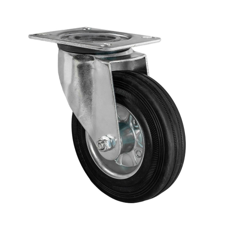 Roata Pivotanta cu Flansa pentru Carucior 200 mm 230 kg