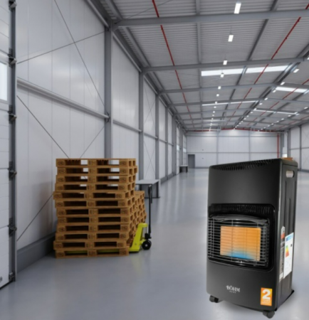 Soba pe gaz GPL pliabilă 4,20 kW 3 trepte de putere , 20-80 m²  Regulator GPL + Furtun GPL 1,5 m [4]