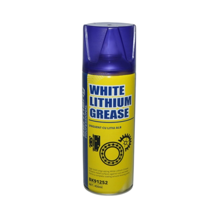 Consumabile,Accesorii - Spray vaselina lichida alba cu litiu 450ml Breckner Germany