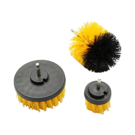 Consumabile,Accesorii - Set 3 Perii Rotative pentru Bormașină - 50mm, 90mm, 100mm