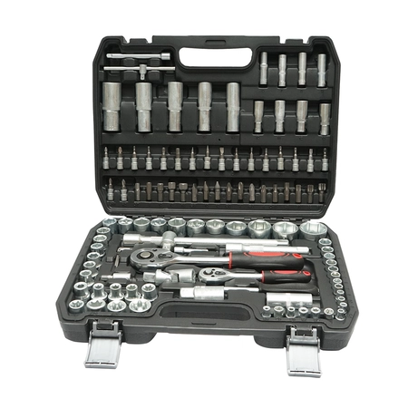 Dulap-Scule-Truse - Trusă de scule profesională 108 piese chei tubulare, clichet, biți TOOLS