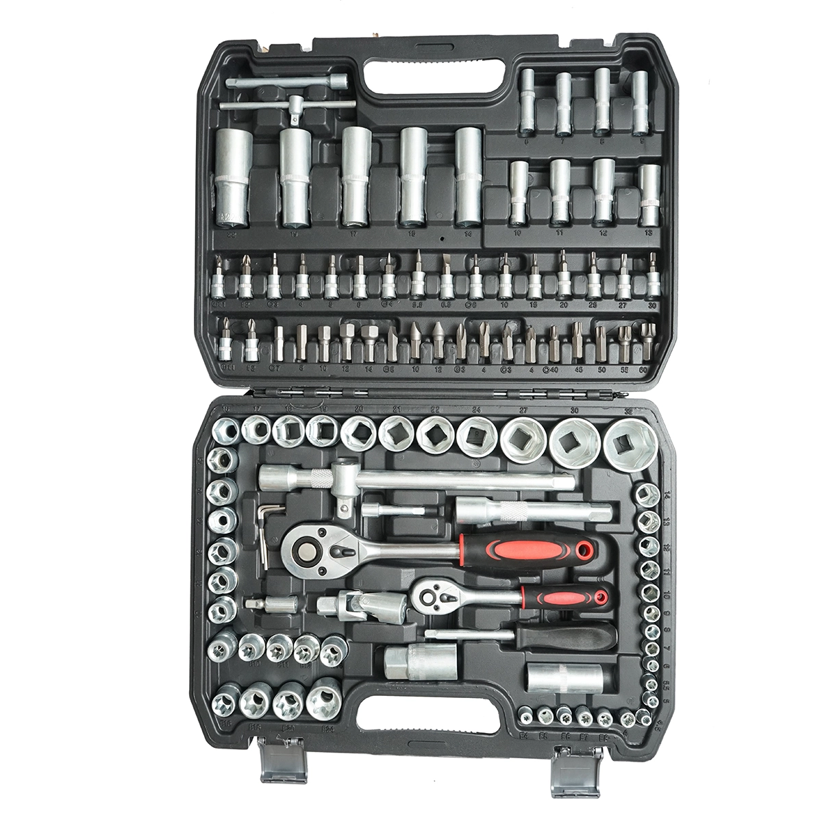 Trusă de scule profesională 108 piese chei tubulare, clichet, biți TOOLS [1]