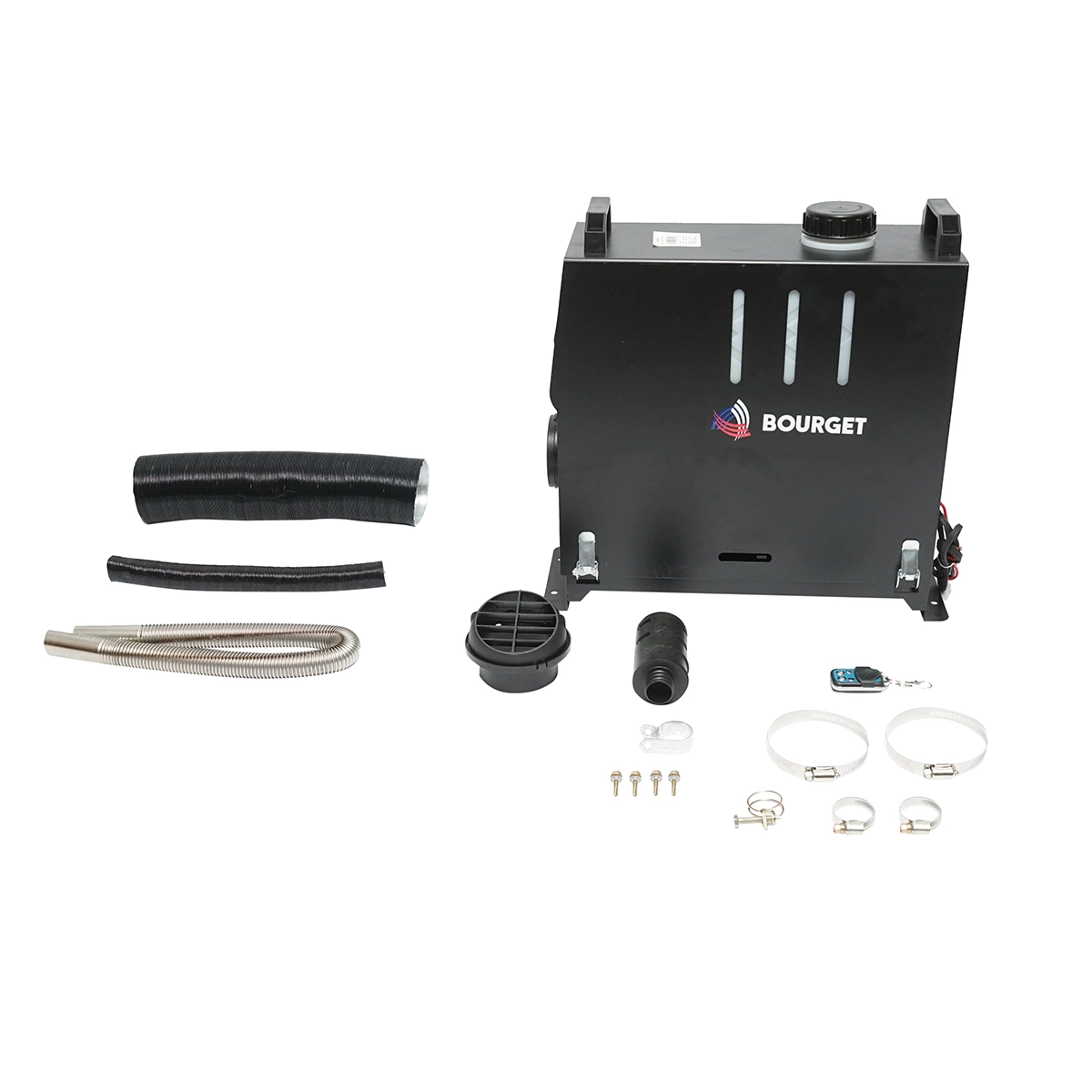 Incalzitor stationar, sirocou economic 12-24V, 5KW, display LCD cu telecomanda  [1]