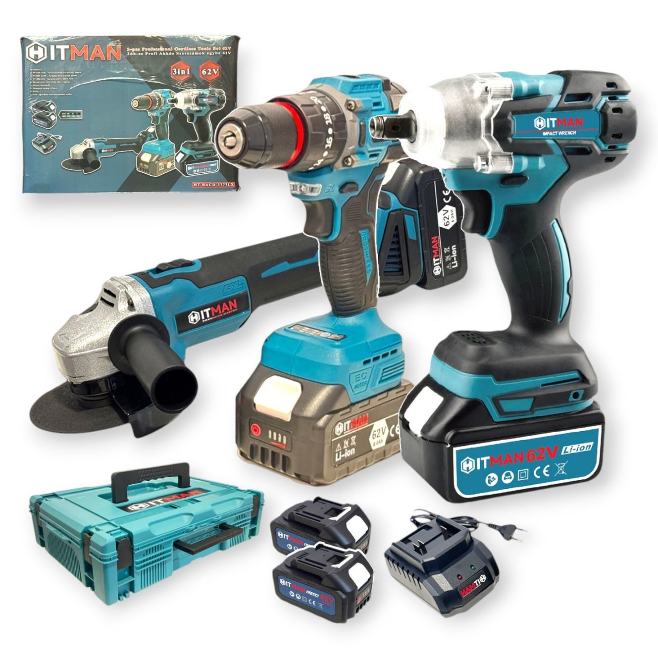 cheie dinamometrica 1/4 Cheie Imact Bormasina Polizor,Flex Trusa 3 in 1 88V 4 A