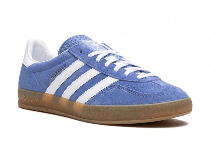 adidas Gazelle Indoor Blue Fusion Gum (Women's) [2]