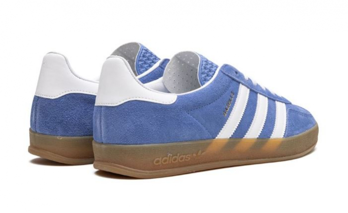 adidas Gazelle Indoor Blue Fusion Gum (Women's) [3]