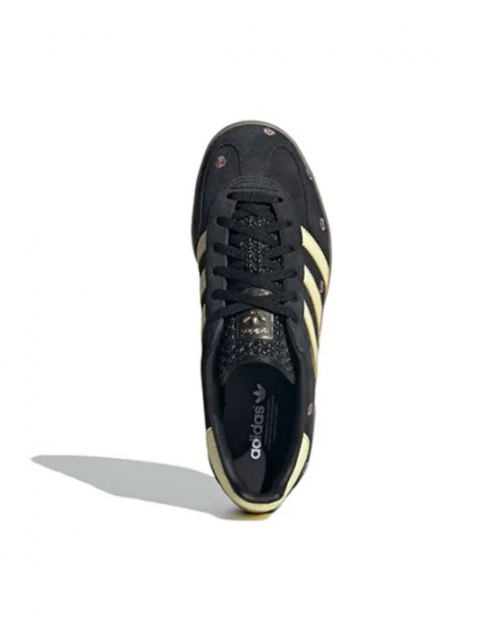 adidas Gazelle Indoor Core Black Almost Yellow Floral (Women's) [4]