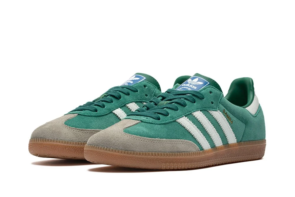 adidas Samba OG Collegiate Green Gum Grey Toe [2]
