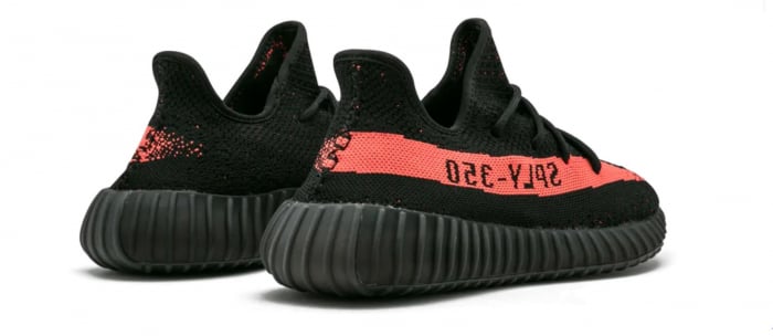 adidas Yeezy Boost 350 V2 Core Black Red [4]