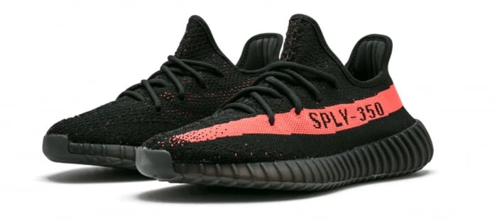 adidas Yeezy Boost 350 V2 Core Black Red [2]