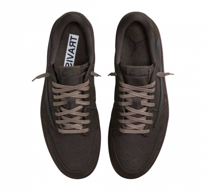 Air Jordan 1 Low Travis Scott Velvet Brown [3]
