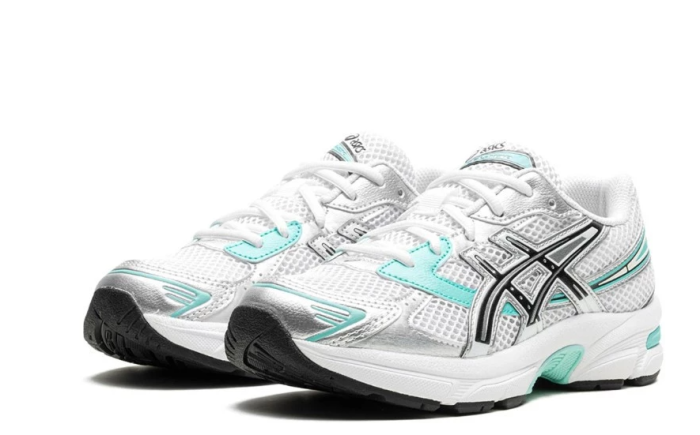 ASICS Gel-1130 White Aqua (GS) [2]