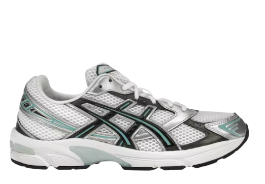ASICS Gel-1130 White Black Turquoise [2]