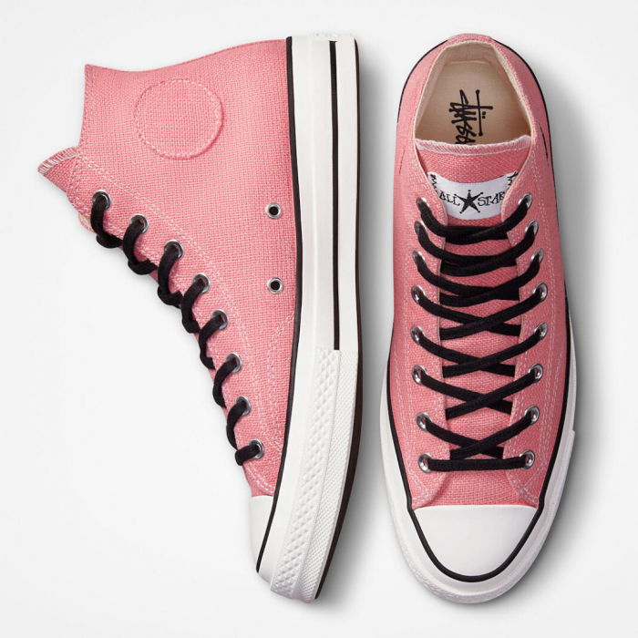 Converse Chuck Taylor All Star 70 Hi Stussy Surfman Pink [3]