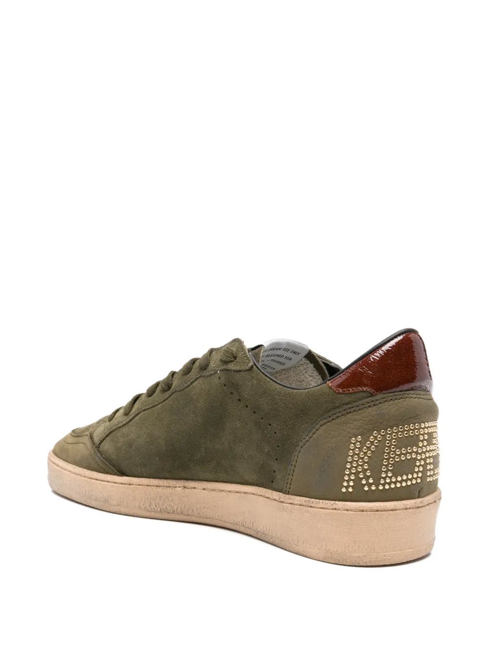 Golden Goose Ball-Star barbat verde oliv stea tinte aurii [2]