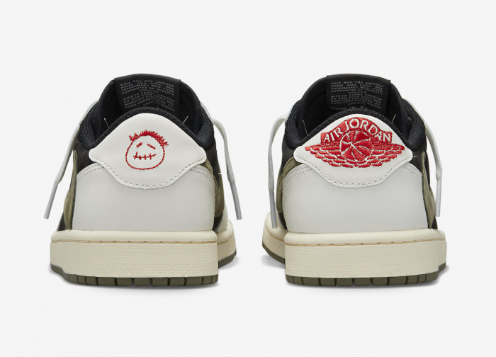 Jordan 1 Retro Low OG SP Travis Scott Olive W [4]